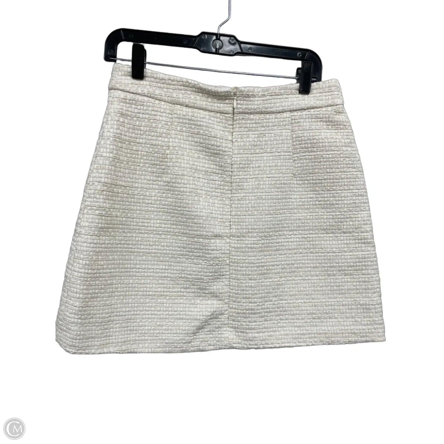 Skirt Mini & Short By H&m In Cream, Size: M