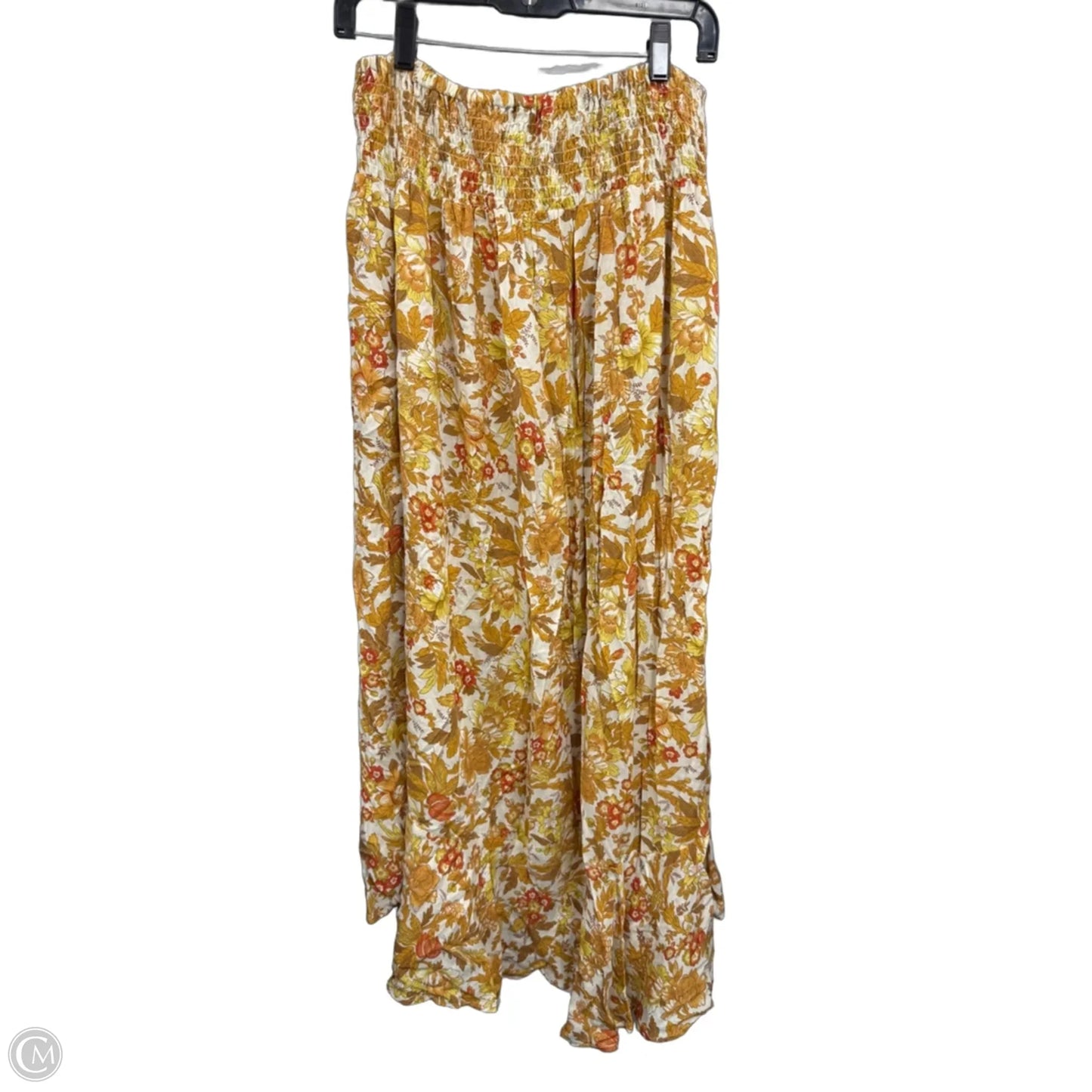 Skirt Maxi By Rachel Zoe In Cream & Yellow, Size: L