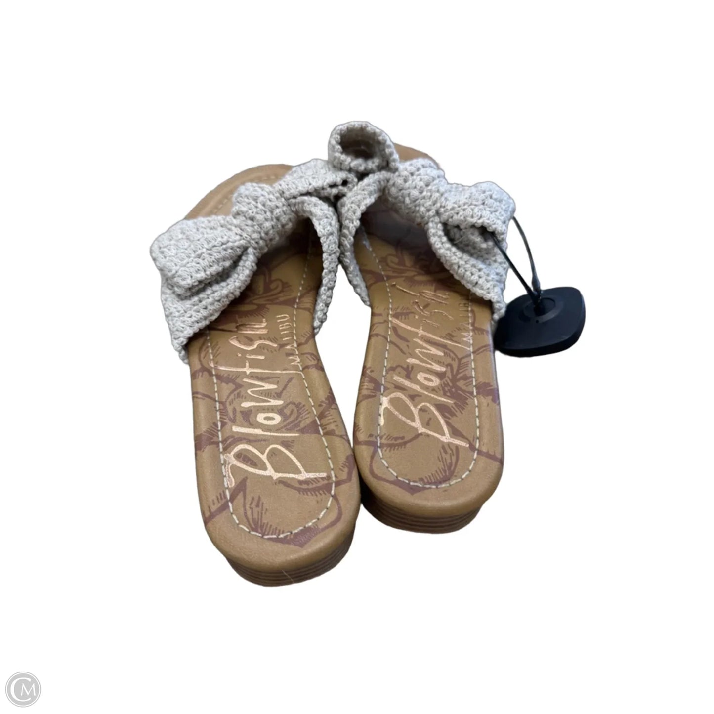 Sandals Flats By Blowfish In Cream & Tan, Size: 7.5