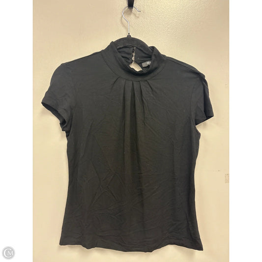 Top Short Sleeve By Style And Company In Black, Size: M