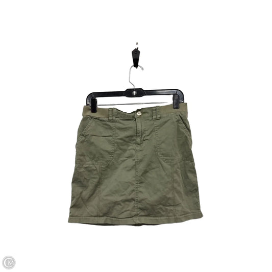 Skirt Mini & Short By Lee In Green, Size: M