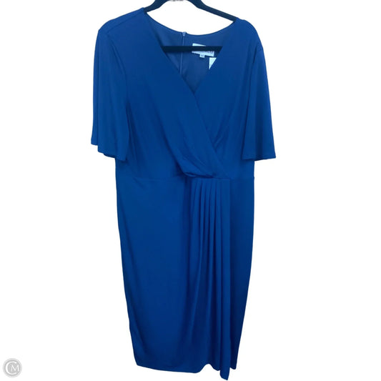 Dress Casual Maxi By Clothes Mentor In Navy, Size: 18