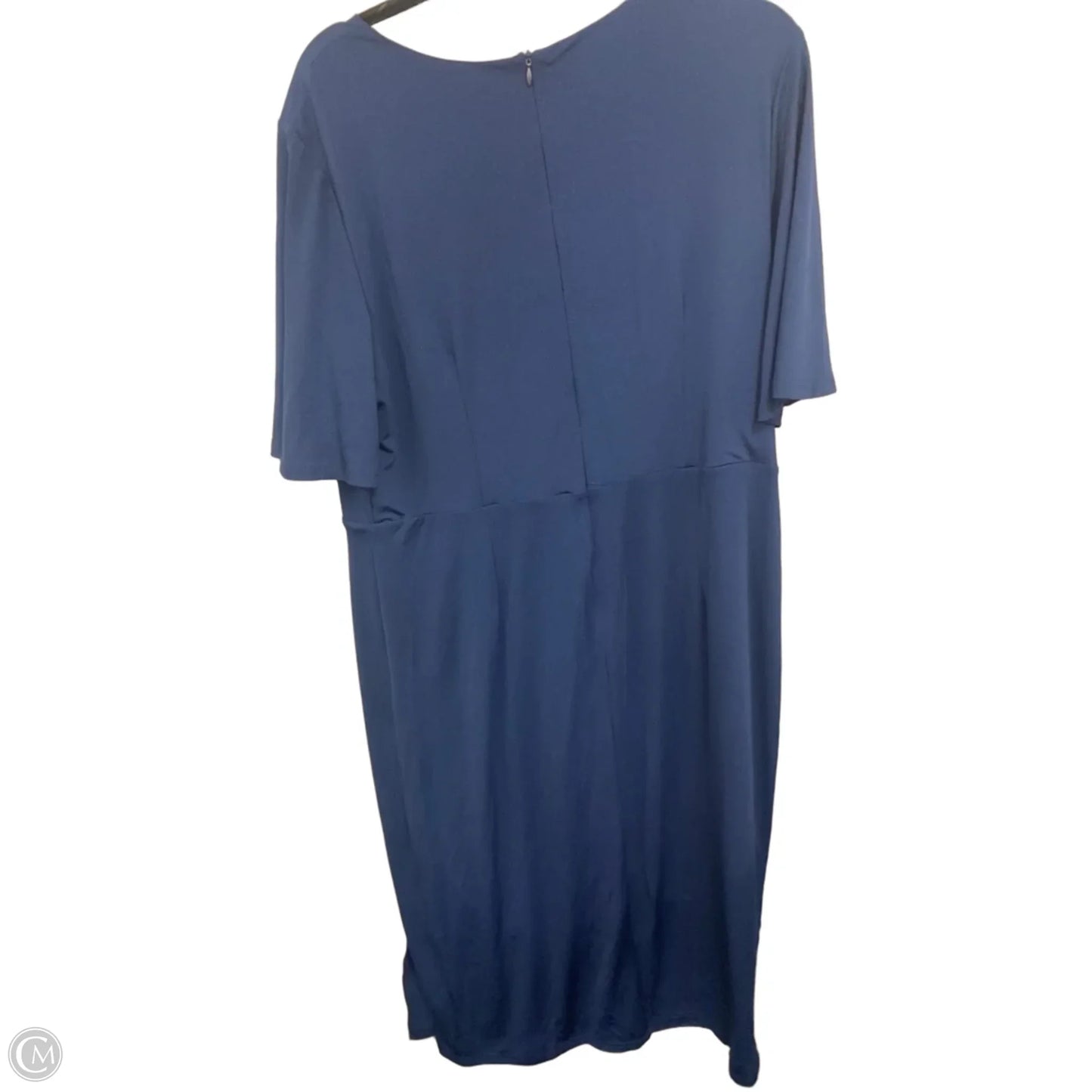 Dress Casual Maxi By Clothes Mentor In Navy, Size: 18