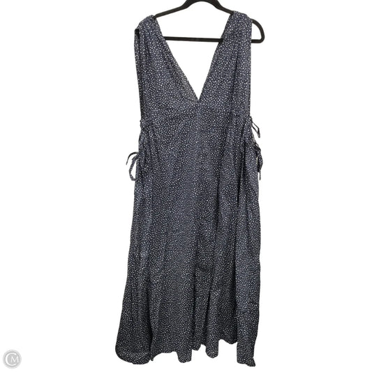 Dress Casual Maxi By J. Crew In Blue & White, Size: S