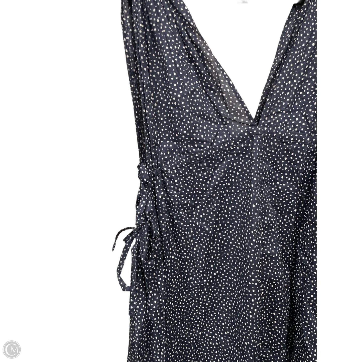 Dress Casual Maxi By J. Crew In Blue & White, Size: S