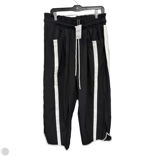 Pants Wide Leg By Clothes Mentor In Black & White, Size: Xl