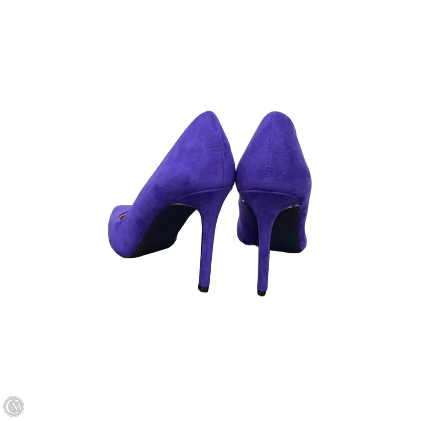 Shoes Heels Stiletto By Just Fab In Purple, Size: 10