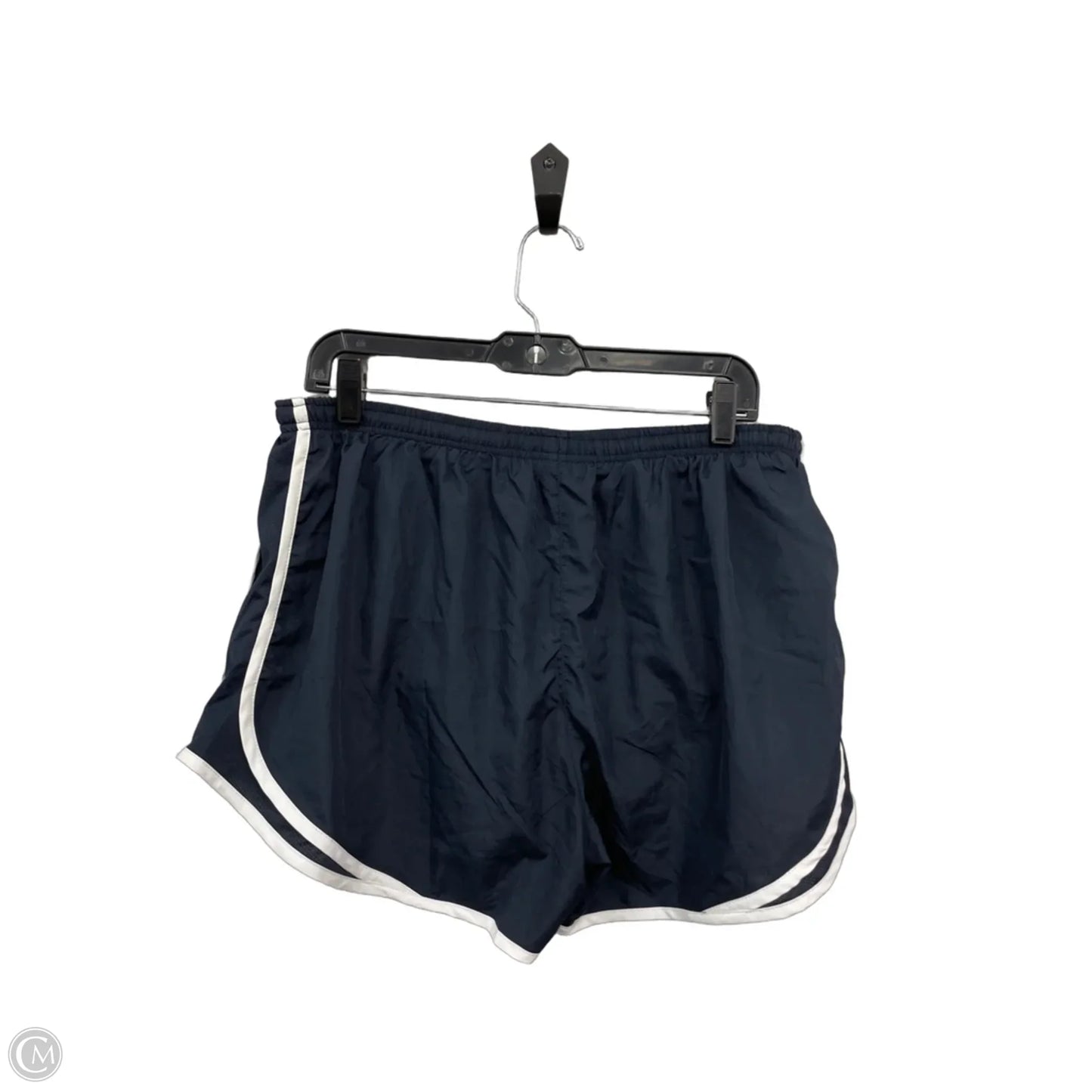 Athletic Shorts By Nike In Blue & White, Size: Xl