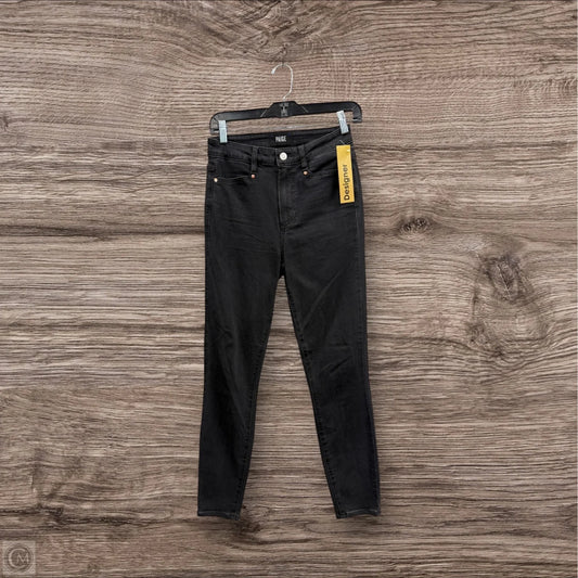 Jeans Skinny By Paige In Black, Size: 2