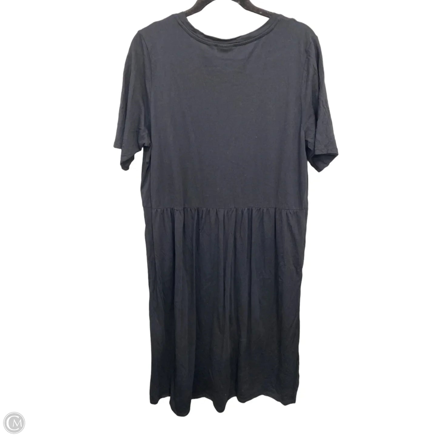 Dress Casual Midi By Logo In Black, Size: L