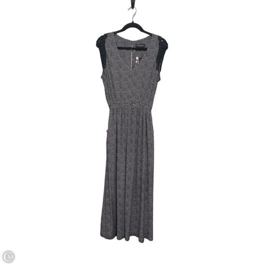 Dress Casual Maxi By Lane Bryant In Black & White, Size: 14