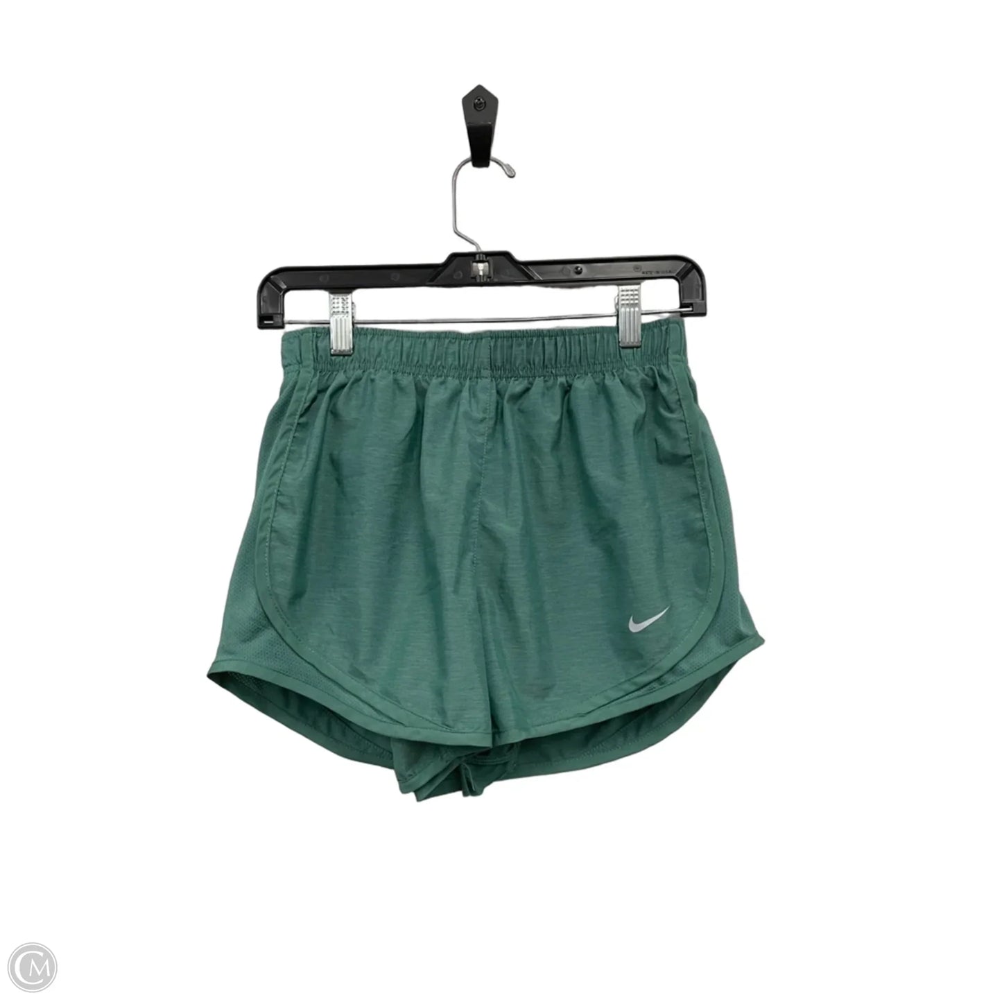 Athletic Shorts By Nike Apparel In Green, Size: S