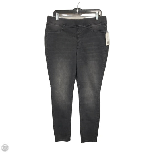 Jeans Skinny By Wonderly In Black, Size: 14