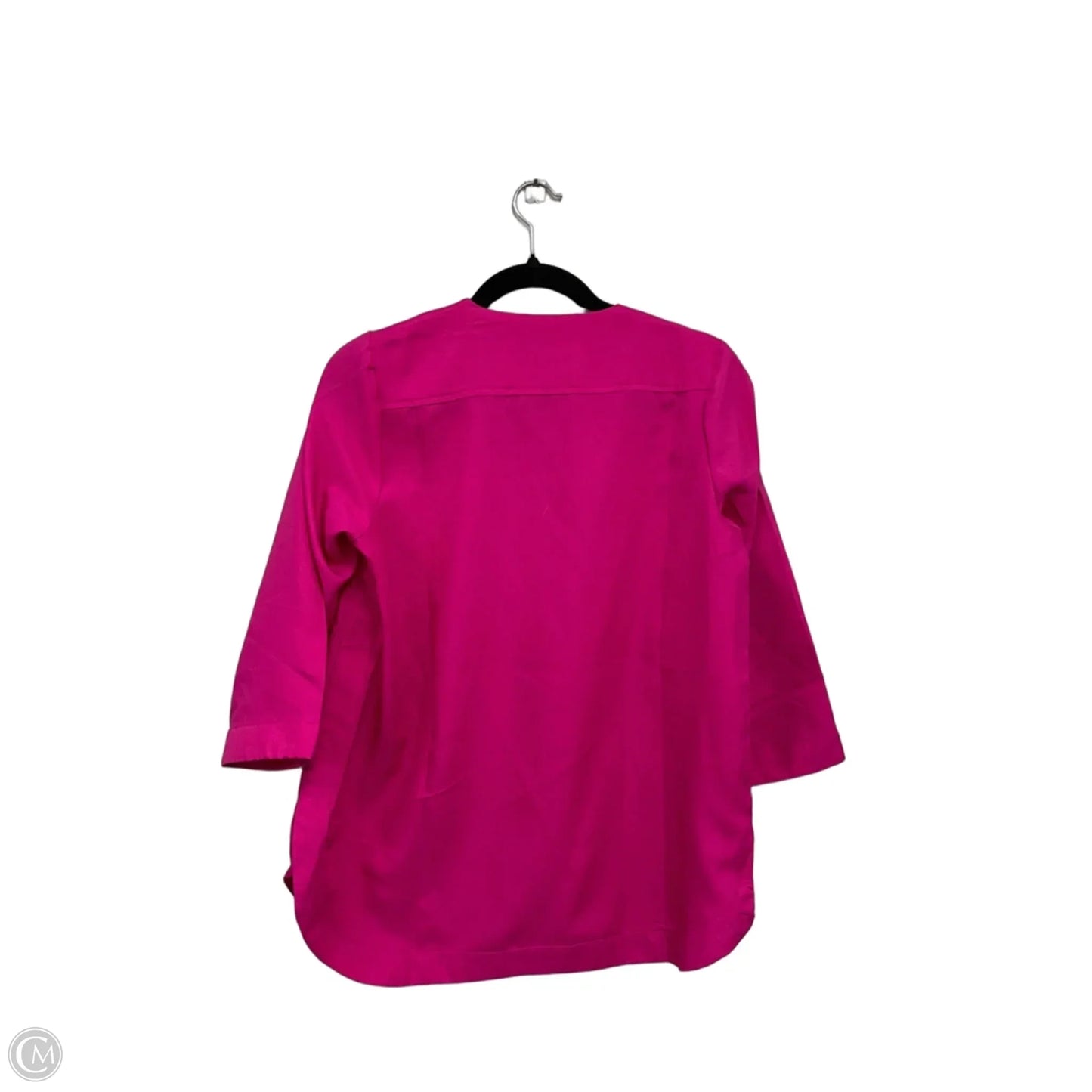 Blouse 3/4 Sleeve By Buckhead Betties In Pink, Size: M