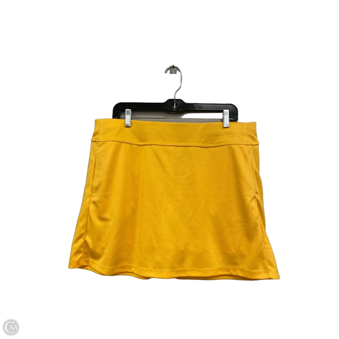 Athletic Skort By Pga Tour In Yellow, Size: Xl