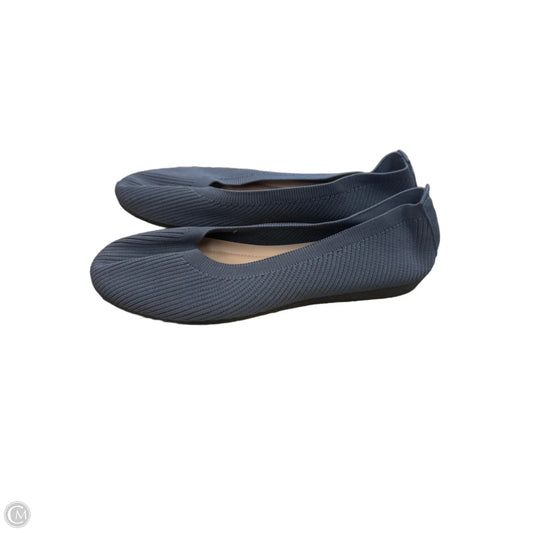 Shoes Flats By Clothes Mentor In Grey, Size: 10.5