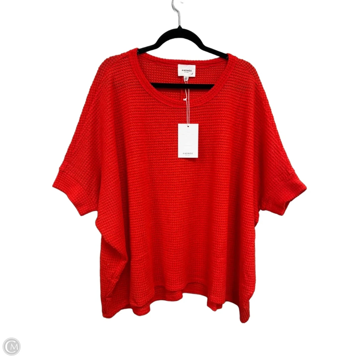 Top Short Sleeve By Andree By Unit In Orange, Size: Xl