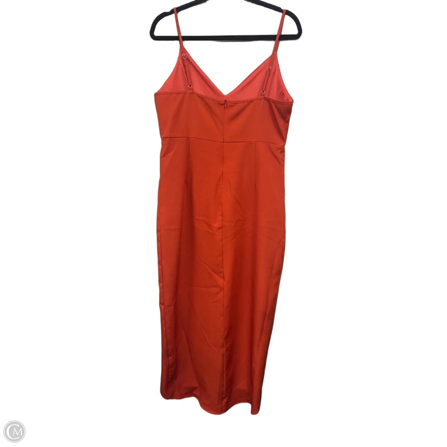 Dress Casual Maxi By Clothes Mentor In Orange, Size: L
