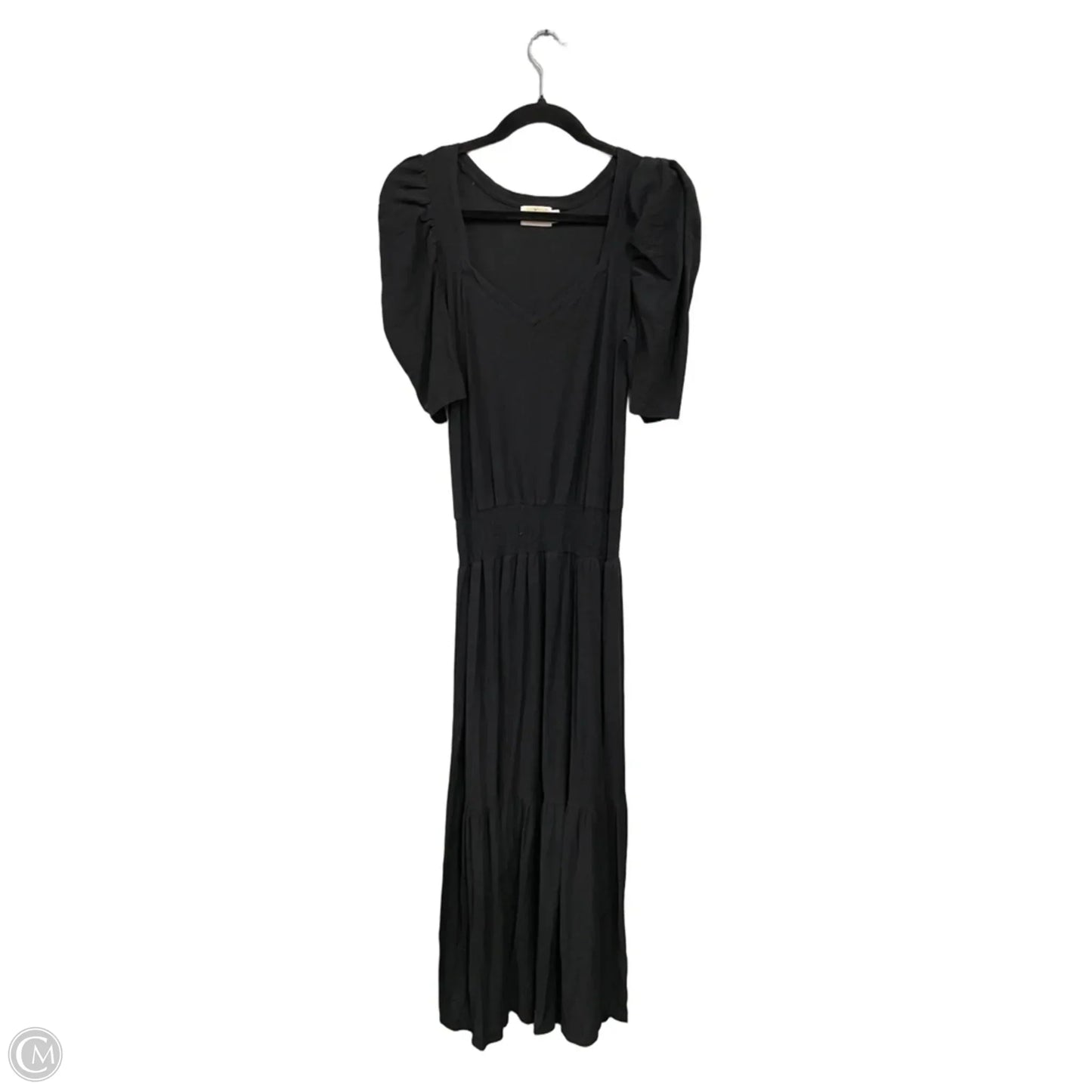 Dress Casual Maxi By Nation In Black, Size: S