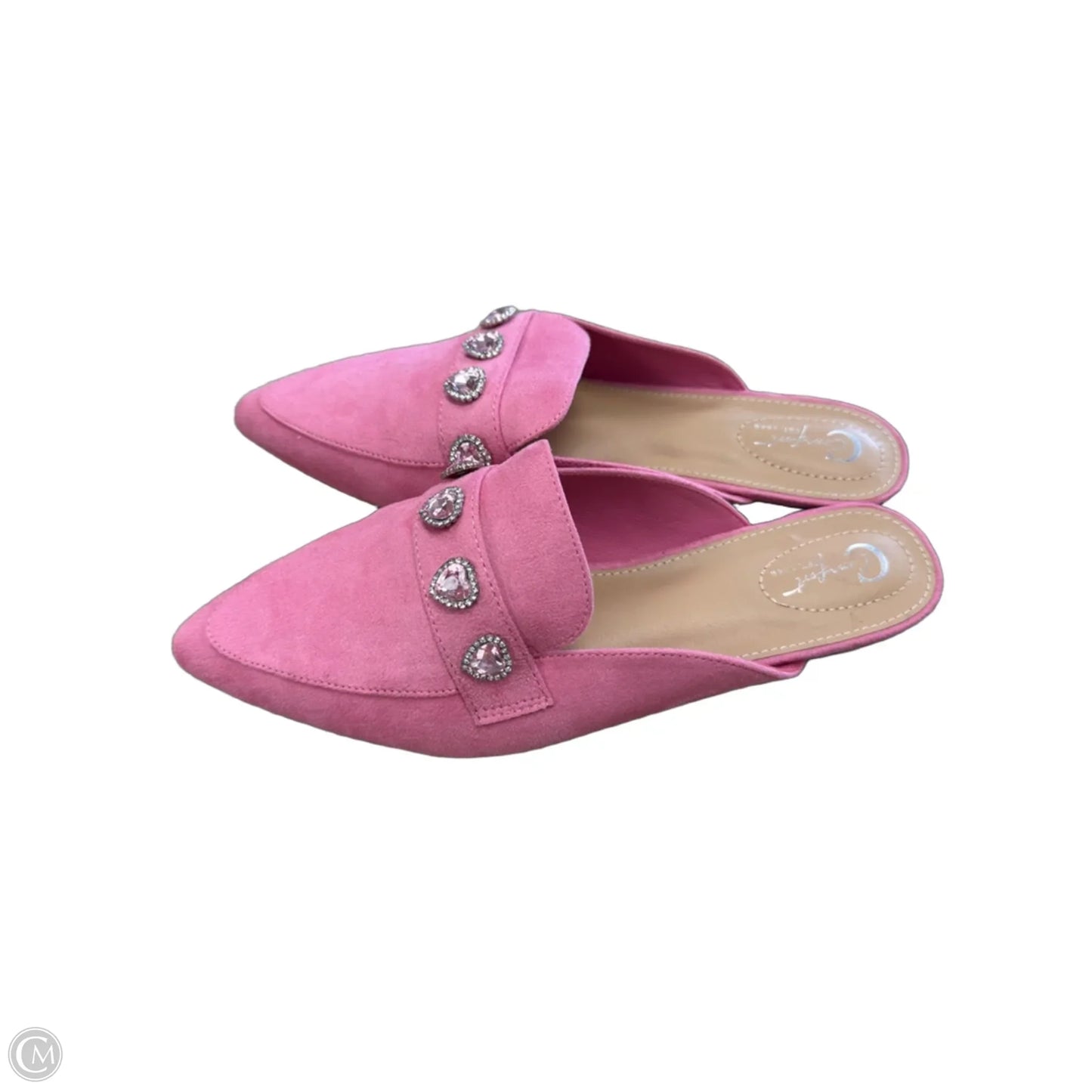 Shoes Flats By Clothes Mentor In Pink, Size: 10