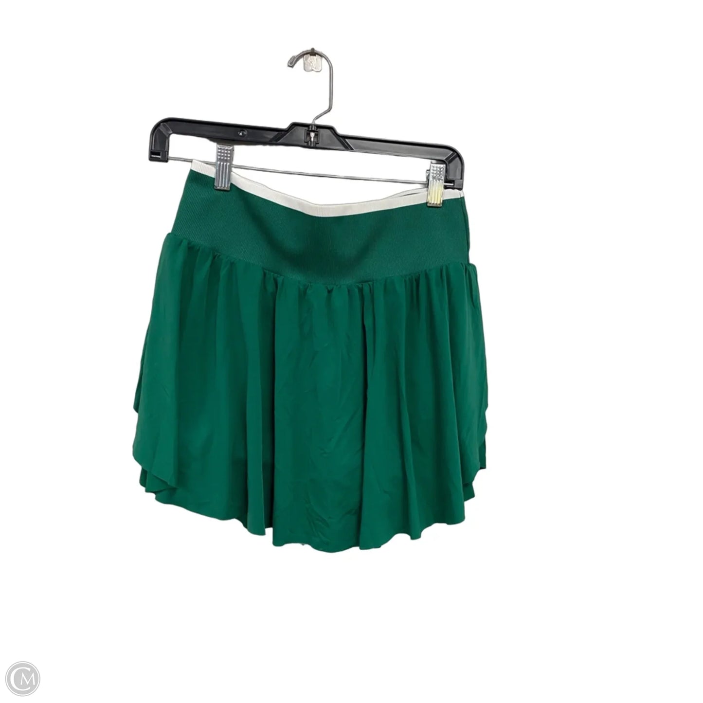 Athletic Skort By All In Motion In Green & White, Size: M