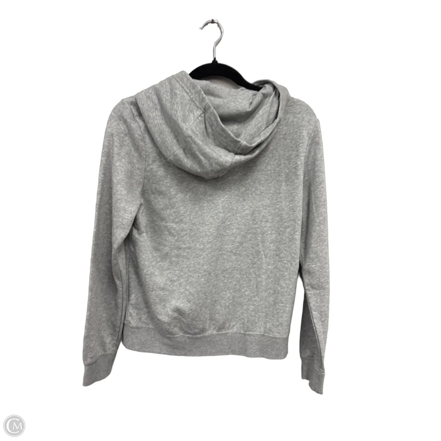 Athletic Sweatshirt Hoodie By Nike Apparel In Grey & Red, Size: Xs