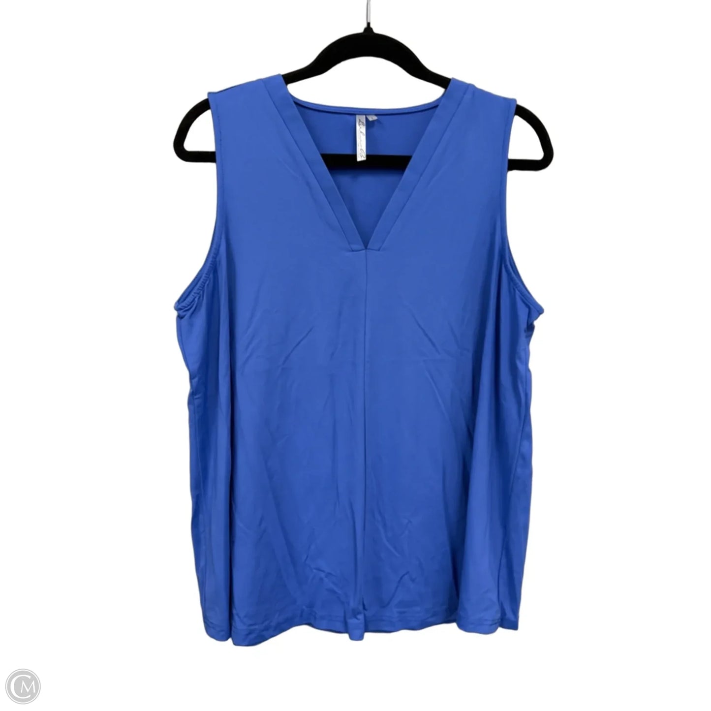 Top Sleeveless By Lulu B In Blue, Size: L