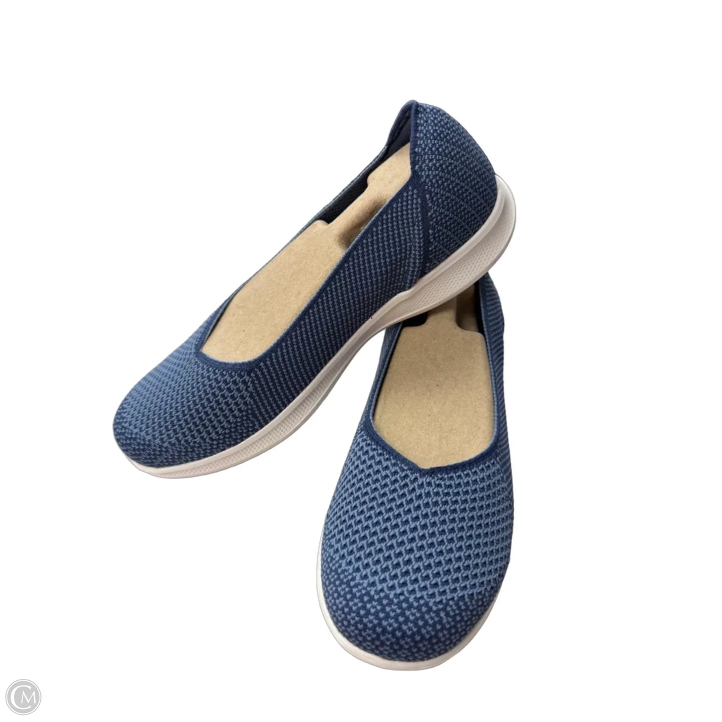 Shoes Flats By Skechers In Blue, Size: 7