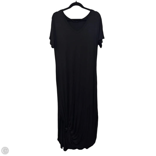 Dress Casual Maxi By Clothes Mentor In Black, Size: L
