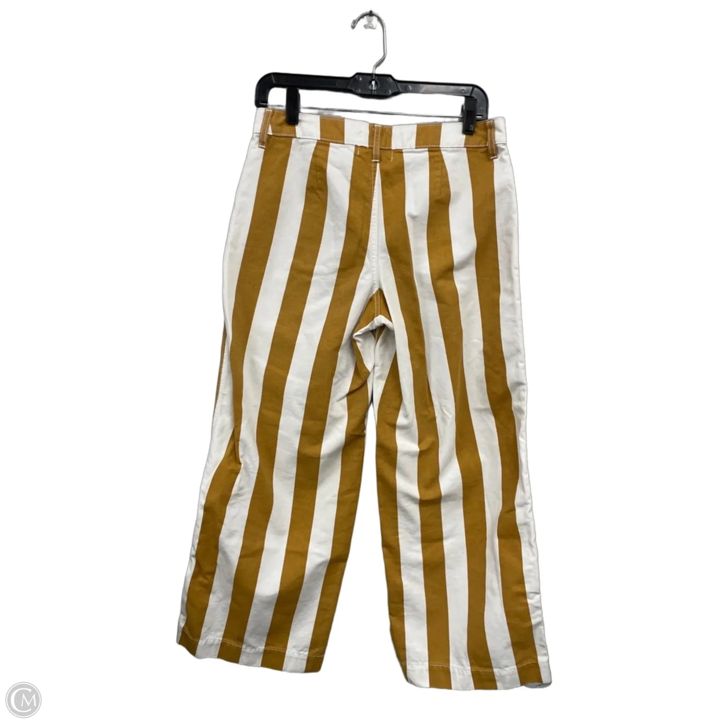 Pants Wide Leg By Bdg In Tan & White, Size: 2