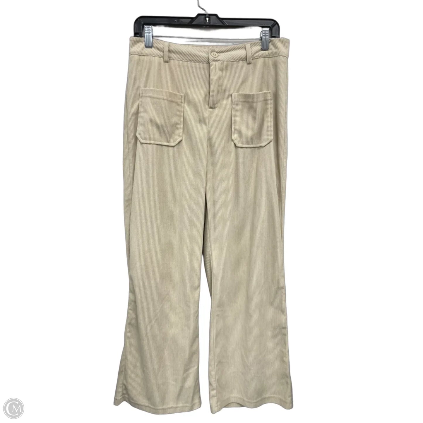 Pants Wide Leg By Clothes Mentor In Cream, Size: M