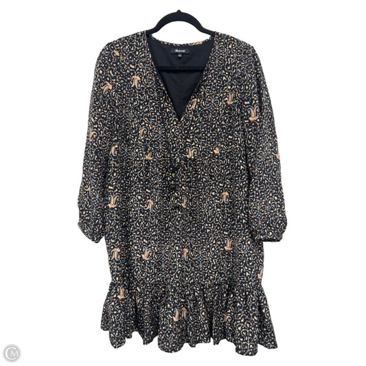 Dress Casual Short By Madewell In Black & Cream, Size: 4