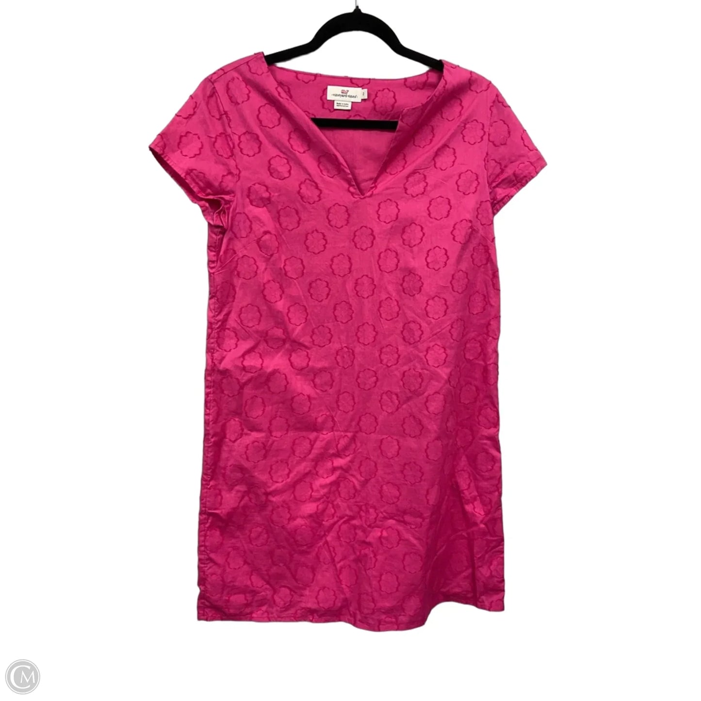 Dress Casual Short By Vineyard Vines In Pink, Size: 2