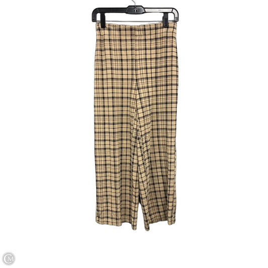 Pants Wide Leg By Jules & Leopold In Black & Tan, Size: Xs