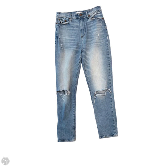 Jeans Boyfriend By Loft In Blue, Size: 2