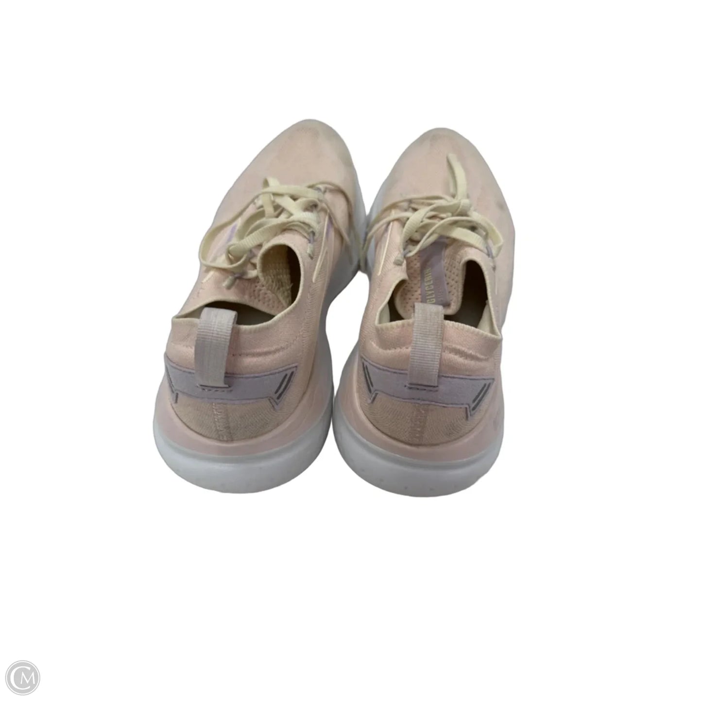 Shoes Athletic By Brooks In Pink & White, Size: 9