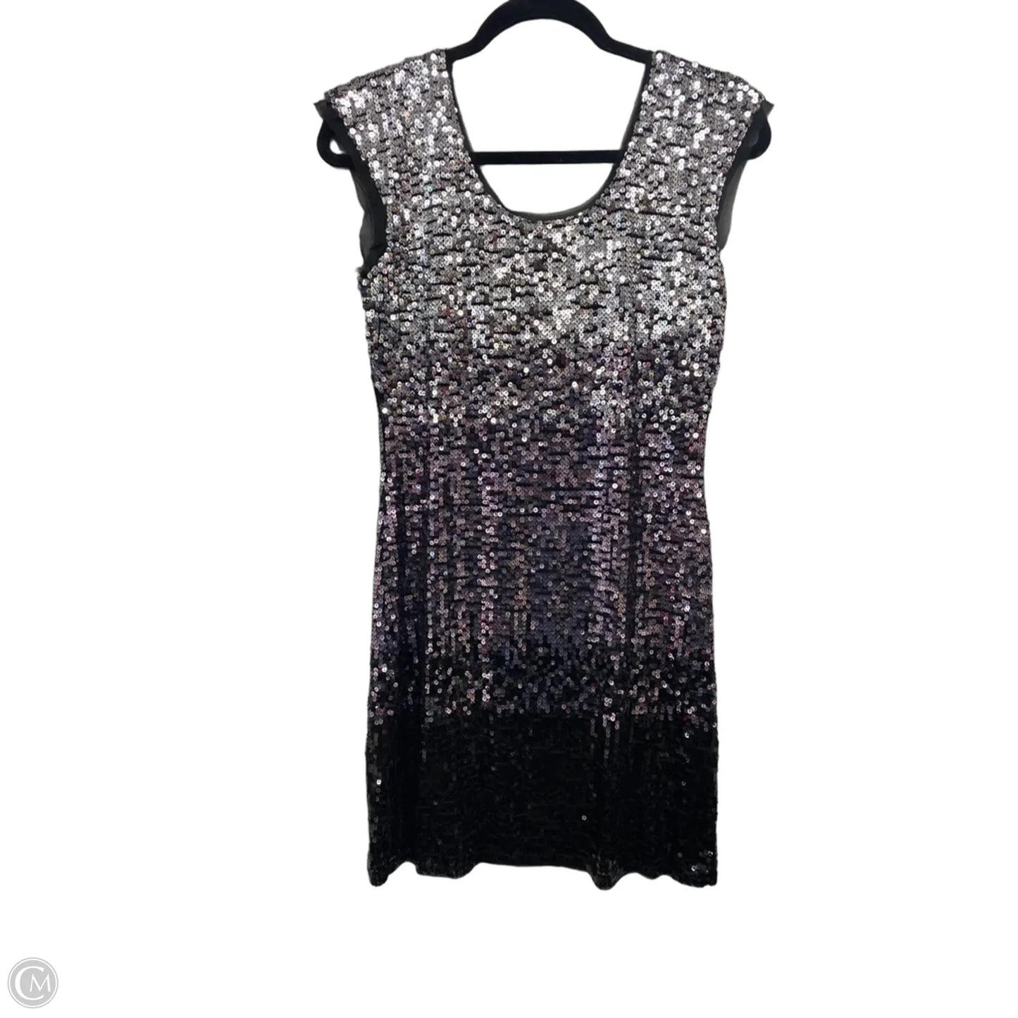 Dress Party Short By White House Black Market In Black & Silver, Size: S