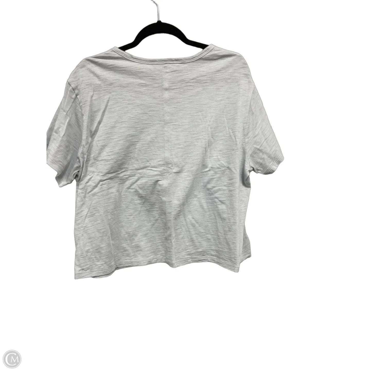Athletic Top Short Sleeve By Athleta In Blue, Size: Xl
