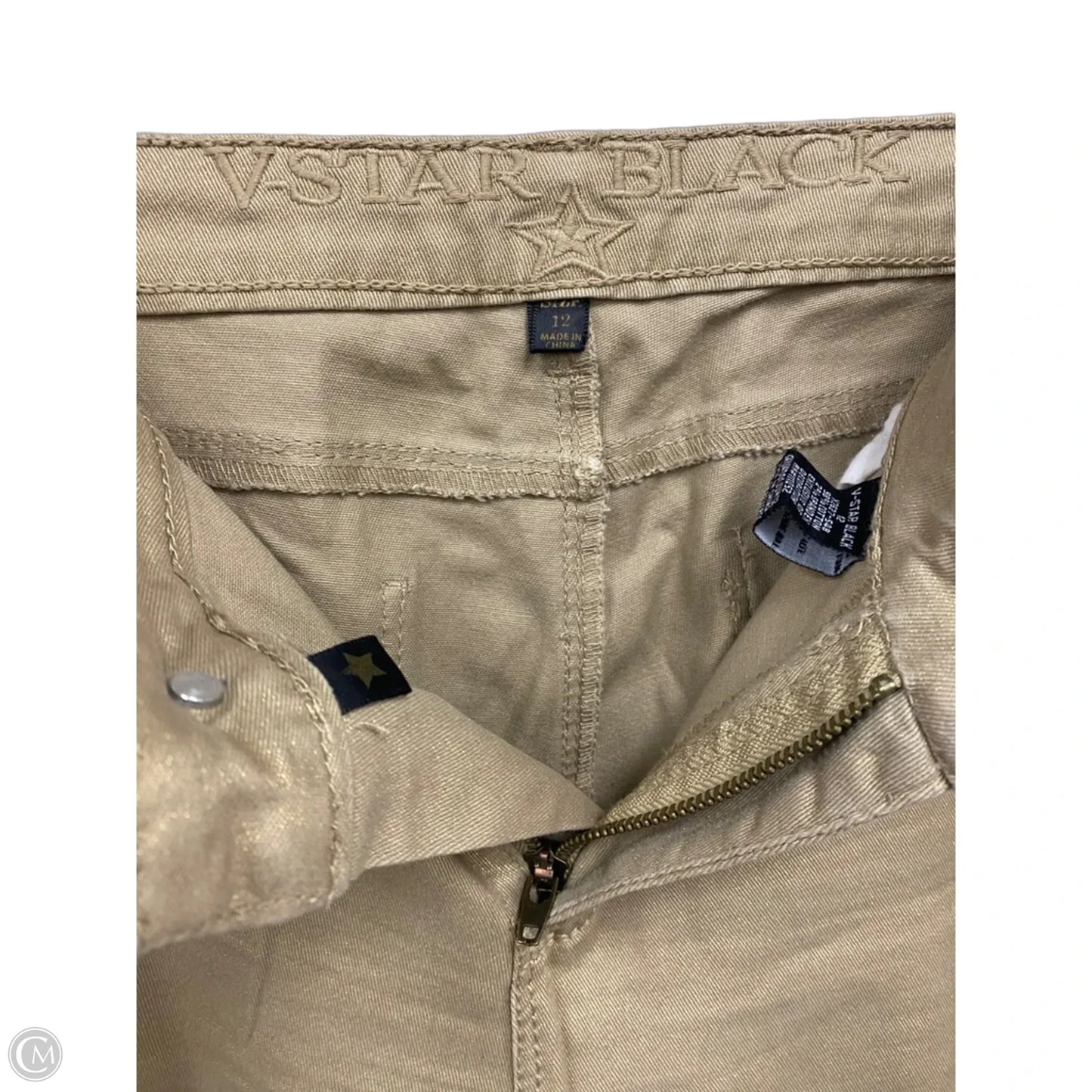 Pants Other By Clothes Mentor In Gold, Size: 12