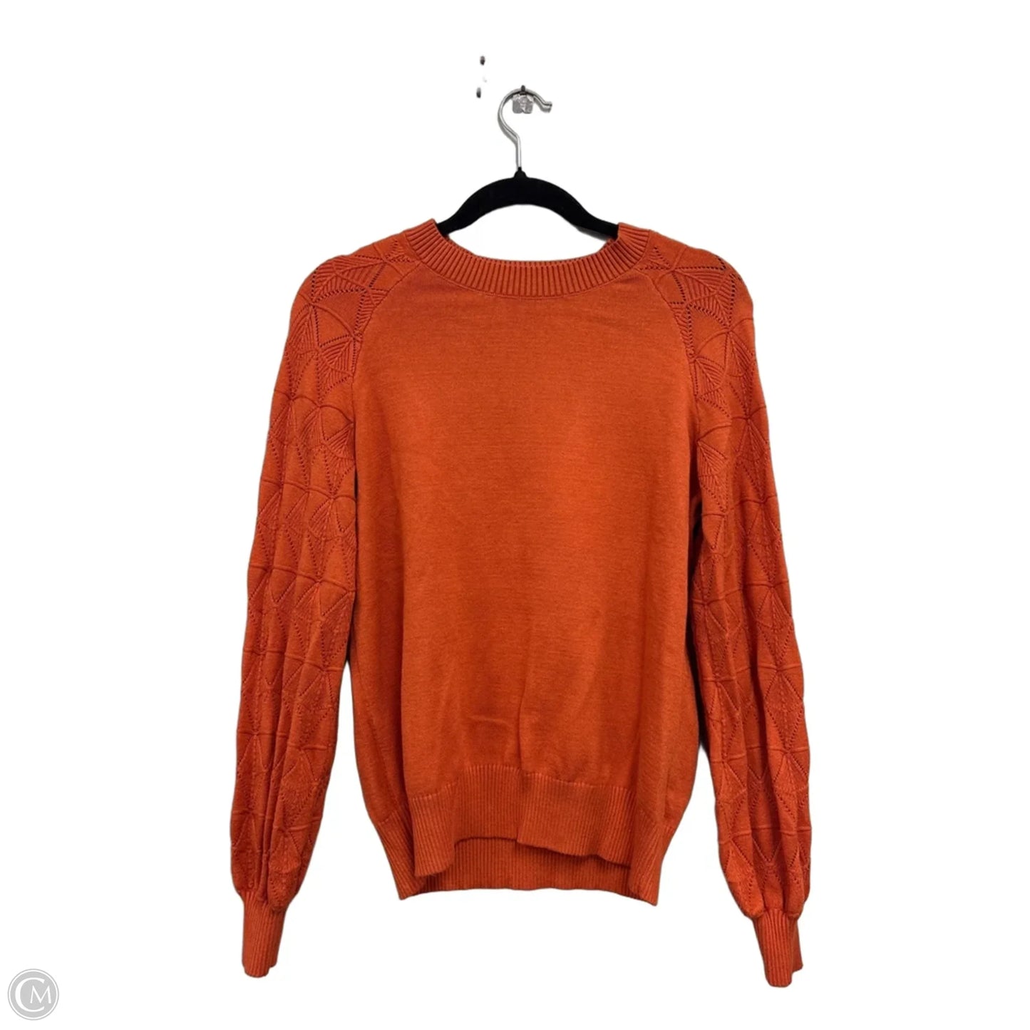 Sweater By Clothes Mentor In Orange, Size: M