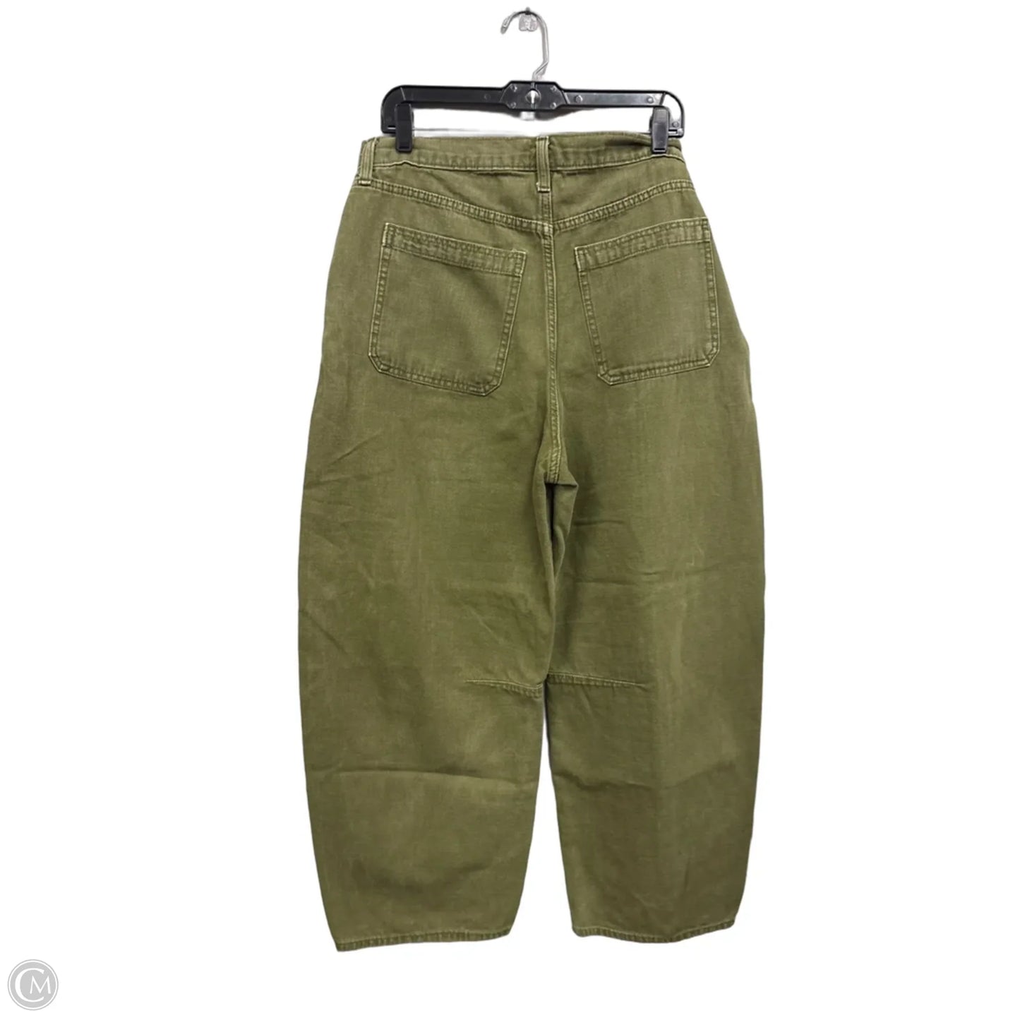 Jeans Wide Leg By Universal Thread In Green Denim, Size: 12
