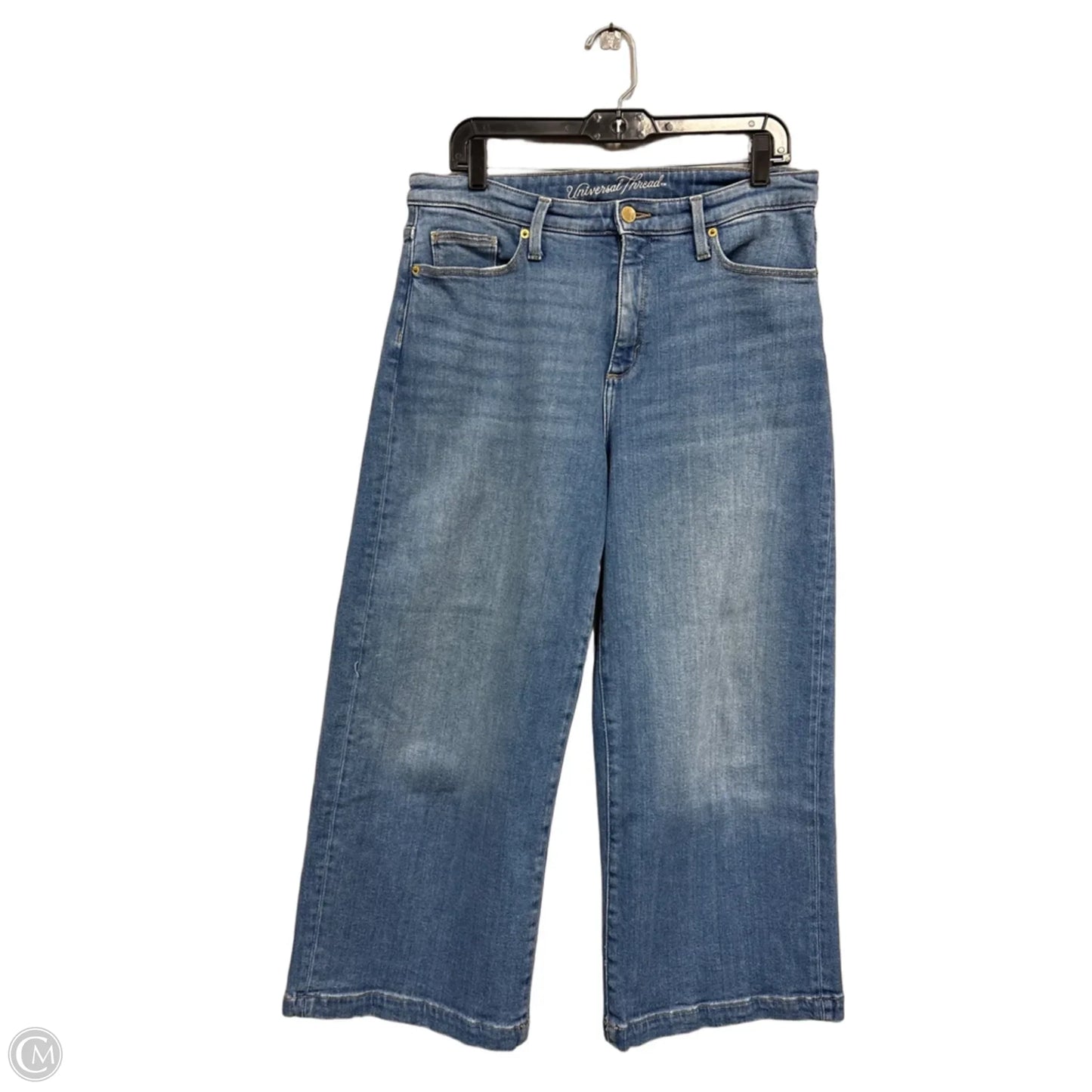 Jeans Wide Leg By Universal Thread In Blue Denim, Size: 12