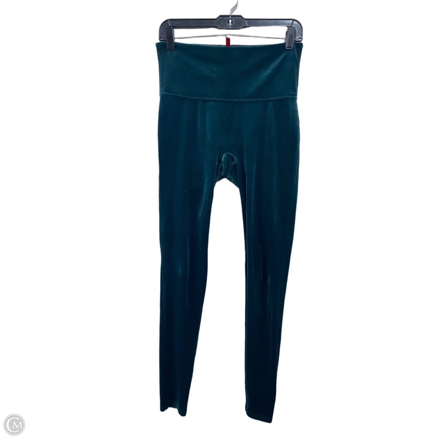 Pants Leggings By Spanx In Green, Size: L