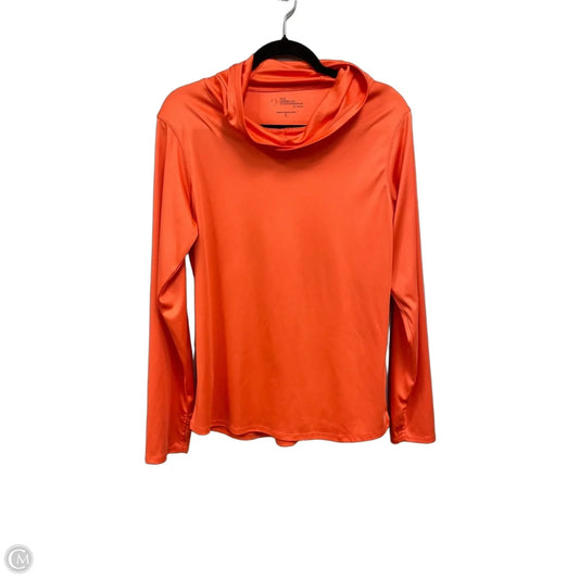 Athletic Top Long Sleeve Hoodie By The American Outdoorsman In Orange, Size: L