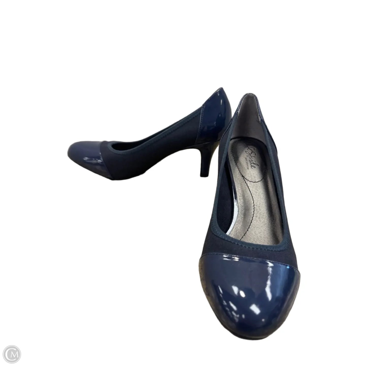 Shoes Heels Kitten By Life Stride In Navy, Size: 8.5