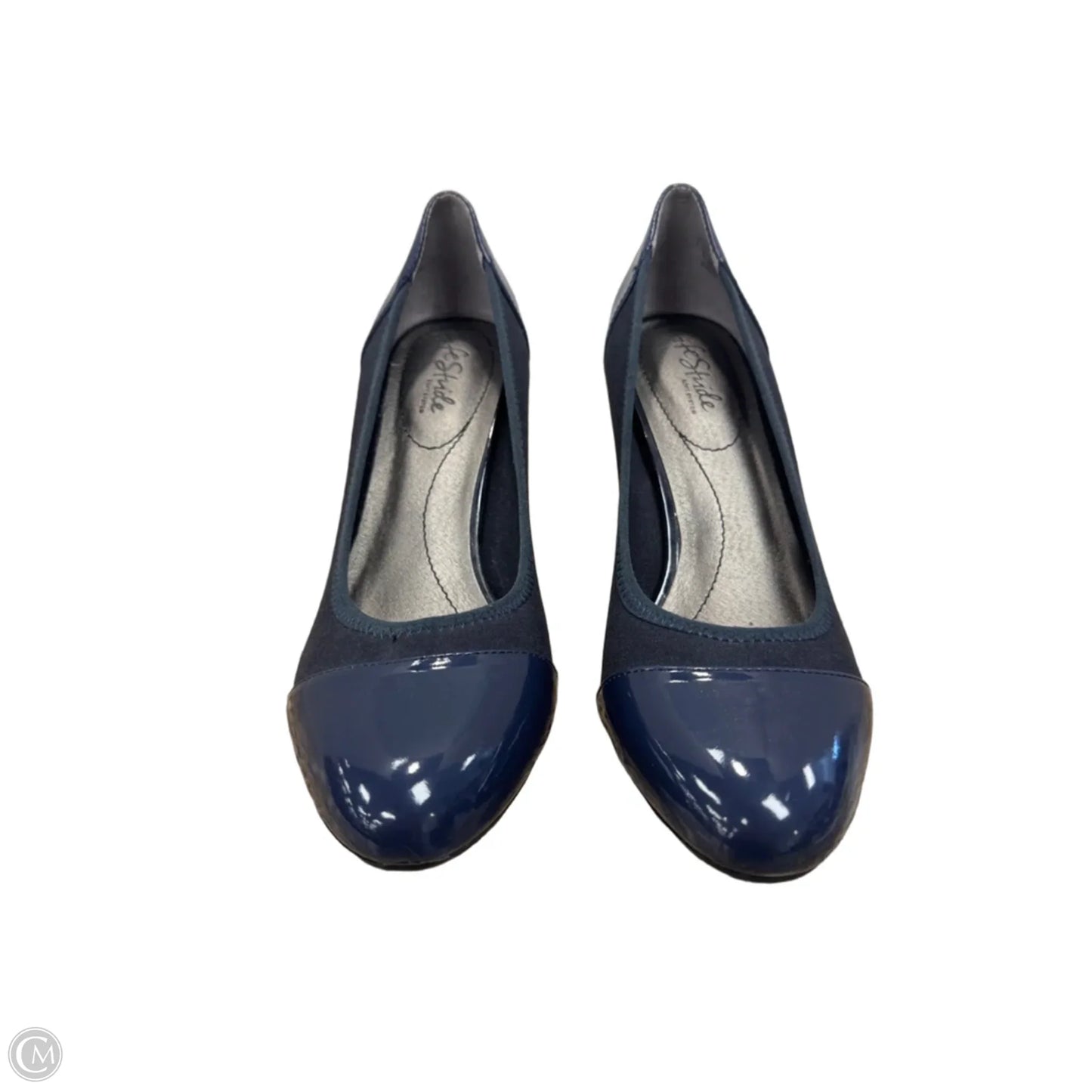 Shoes Heels Kitten By Life Stride In Navy, Size: 8.5