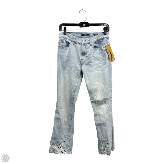 Jeans Skinny By 7 For All Mankind In Blue, Size: 6