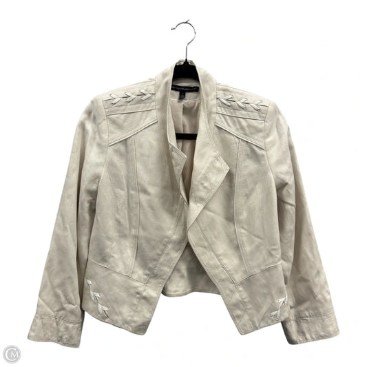 Blazer By White House Black Market In Cream, Size: 4