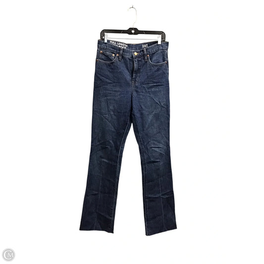Jeans Boot Cut By J. Crew In Blue, Size: 28