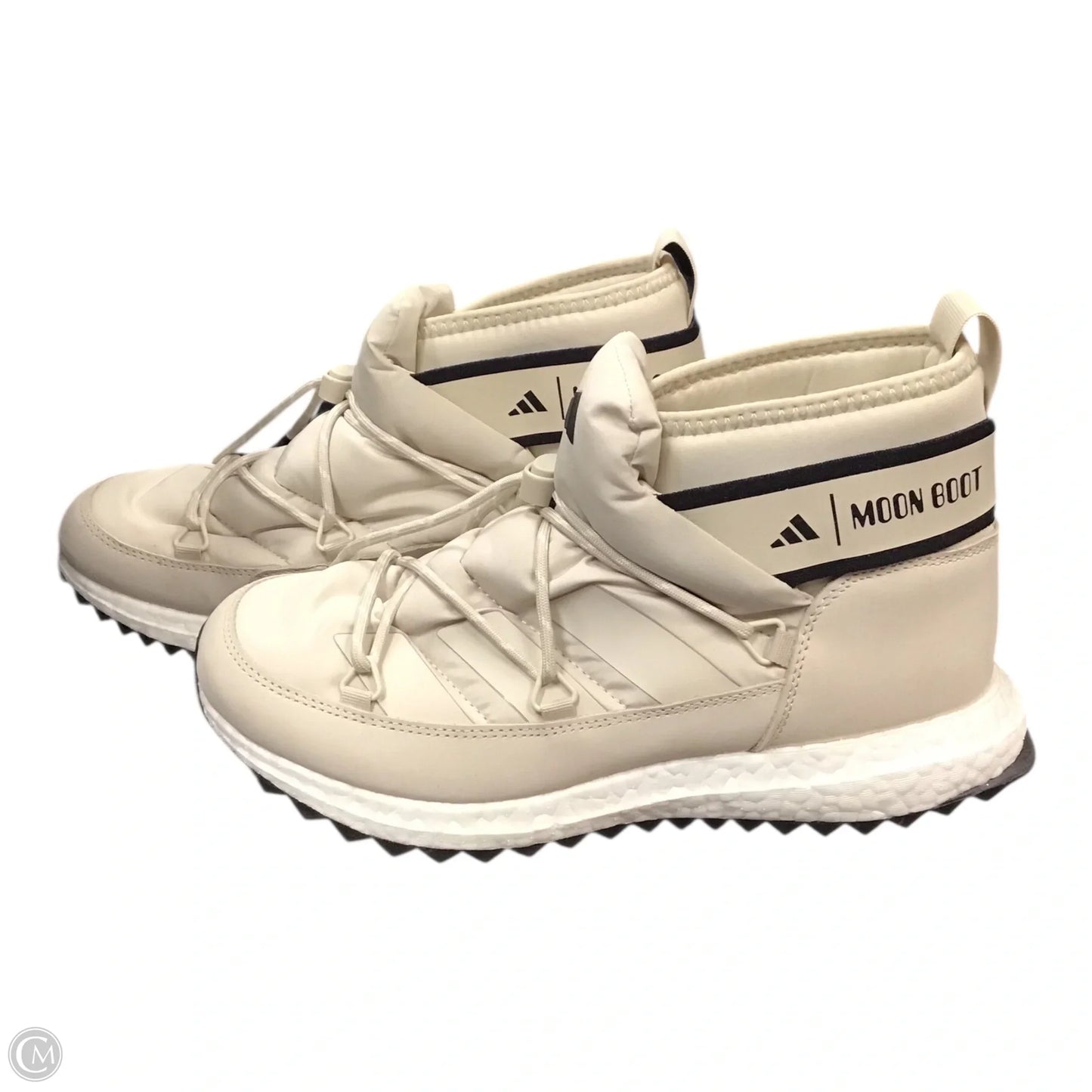 Shoes Sneakers By Adidas In Black & Tan, Size: 7